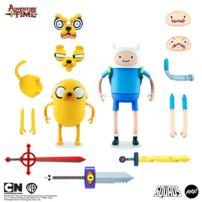 Adventure Time Mondo Squads Jake and Finn Figure Set - Imagen 20