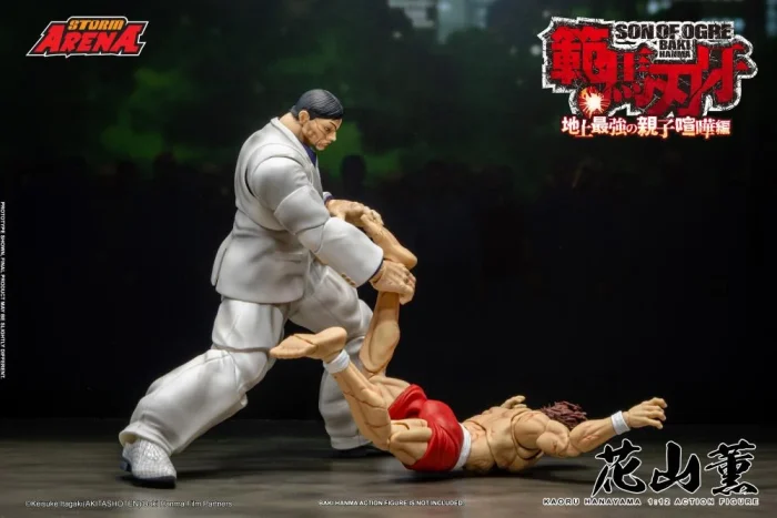 Baki Hanma Son of Ogre Storm Arena Kaoru Hanayama 1/12 - Imagen 18
