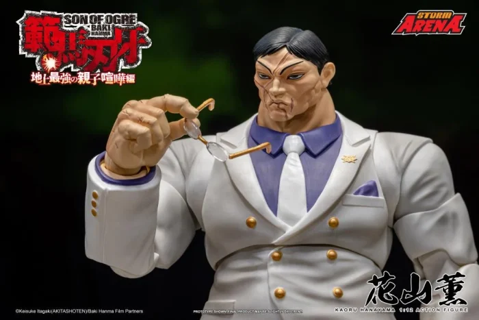 Baki Hanma Son of Ogre Storm Arena Kaoru Hanayama 1/12 - Imagen 12