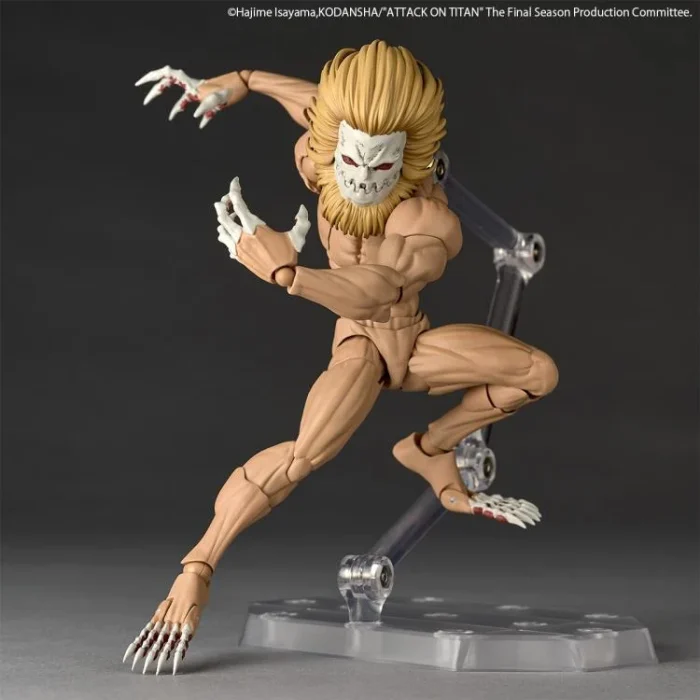 Attack on Titan Amazing Yamaguchi Revoltech NR102 Jaw Titan - Imagen 2
