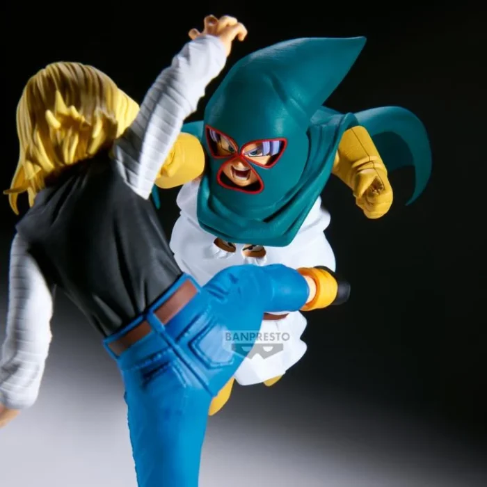 Dragon Ball Z Match Makers Mighty Mask Vs Android 18 and Mr Satan - Imagen 6