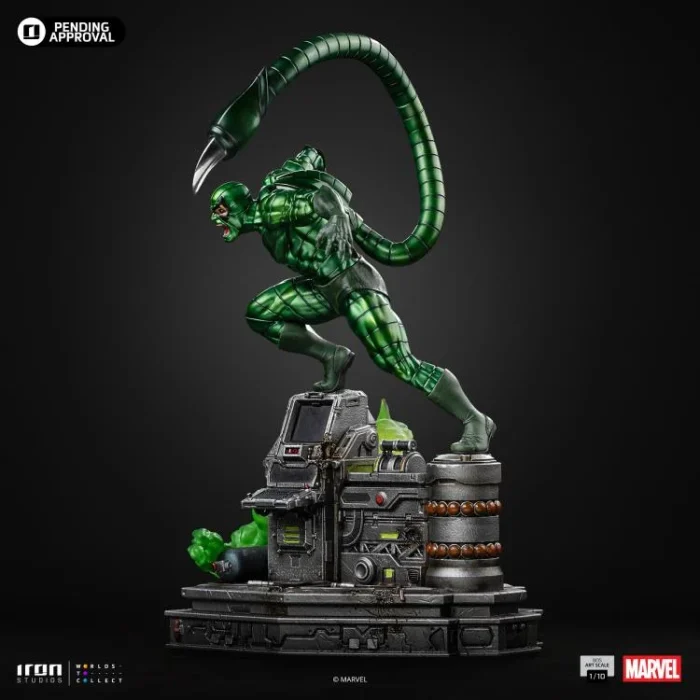Marvel Spider Man vs Villains Battle Diorama Series Scorpion 1/10 - Imagen 6