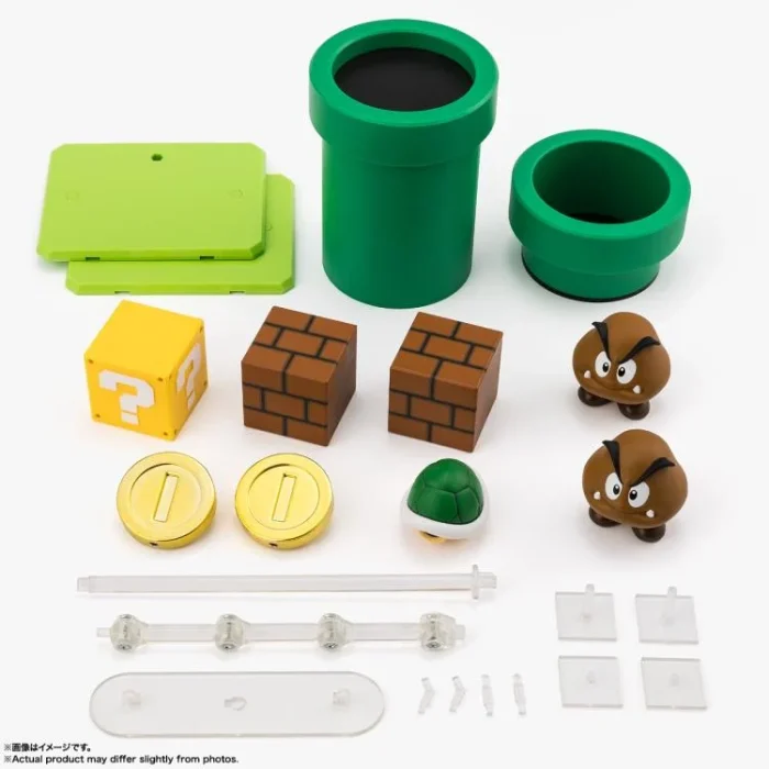 Super Mario S.H.Figuarts Super Mario Brothers Playset - Imagen 2