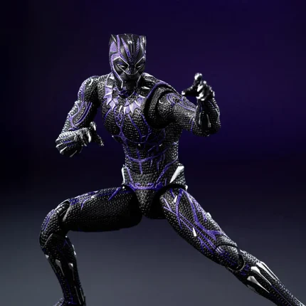 Marvel The Infinity Saga DLX Black Panther Kinetic Energy Charged 1/12