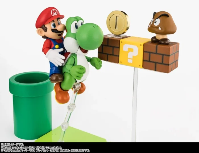 Super Mario S.H.Figuarts Super Mario Brothers Playset - Imagen 7
