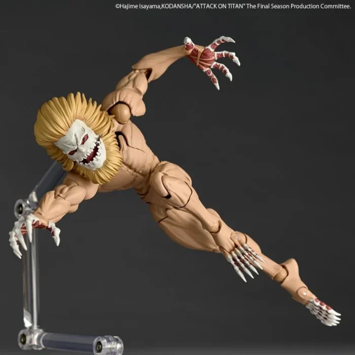 Attack on Titan Amazing Yamaguchi Revoltech NR102 Jaw Titan - Imagen 4