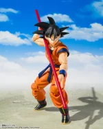 Dragon Ball Z SH Figuarts Son Goku and Son Gohan Childhood with Nimbus Cloud - Imagen 4