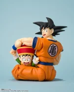 Dragon Ball Z SH Figuarts Son Goku and Son Gohan Childhood with Nimbus Cloud - Imagen 7