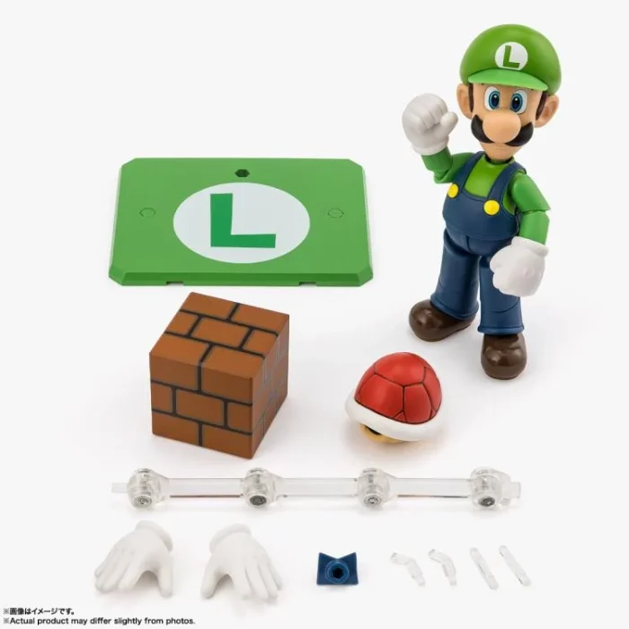 Super Mario SH Figuarts Luigi - Imagen 6