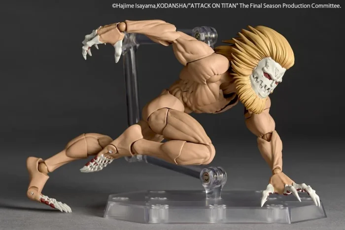 Attack on Titan Amazing Yamaguchi Revoltech NR102 Jaw Titan - Imagen 11