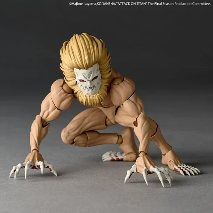 Attack on Titan Amazing Yamaguchi Revoltech NR102 Jaw Titan - Imagen 7