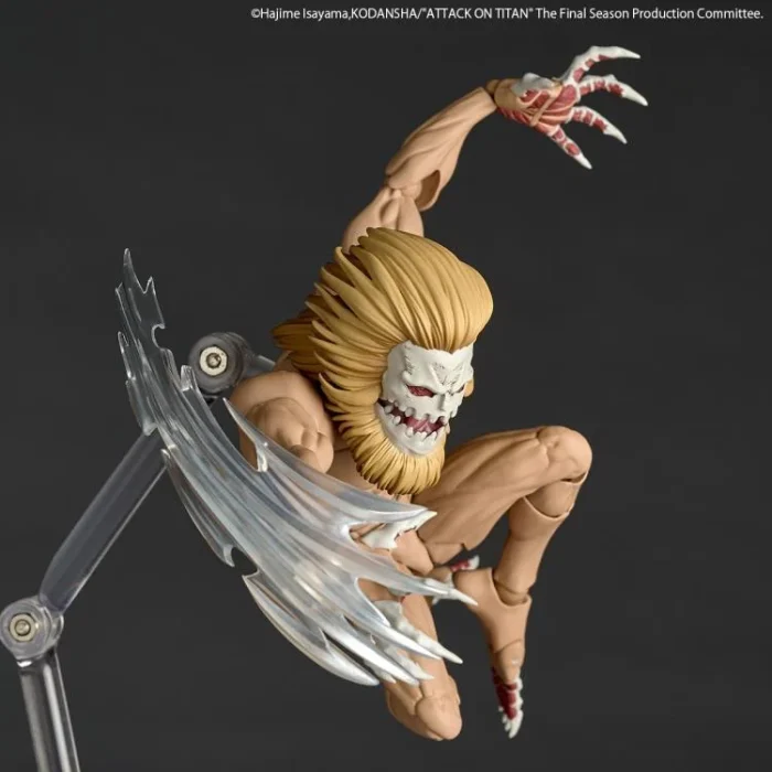 Attack on Titan Amazing Yamaguchi Revoltech NR102 Jaw Titan - Imagen 5