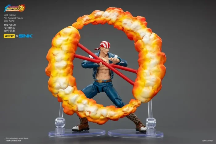 The King of Fighters 98 Ultimate Match Special Team Billy Kane 1/18 - Imagen 13