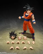 Dragon Ball Z SH Figuarts Son Goku Kind hearted Saiyan - Imagen 8