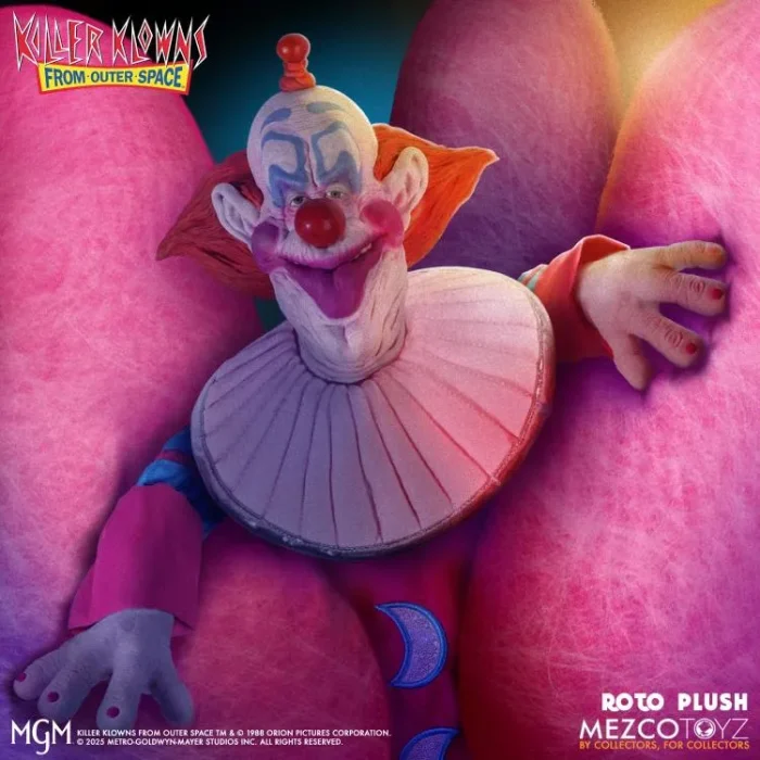 Killer Klowns from Outer Space Mezco Designer Series Slim Roto Plush Doll - Imagen 4