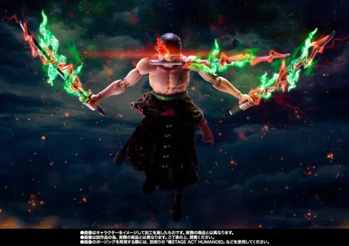One Piece SH Figuarts Roronoa Zoro The King of Hell - Imagen 10