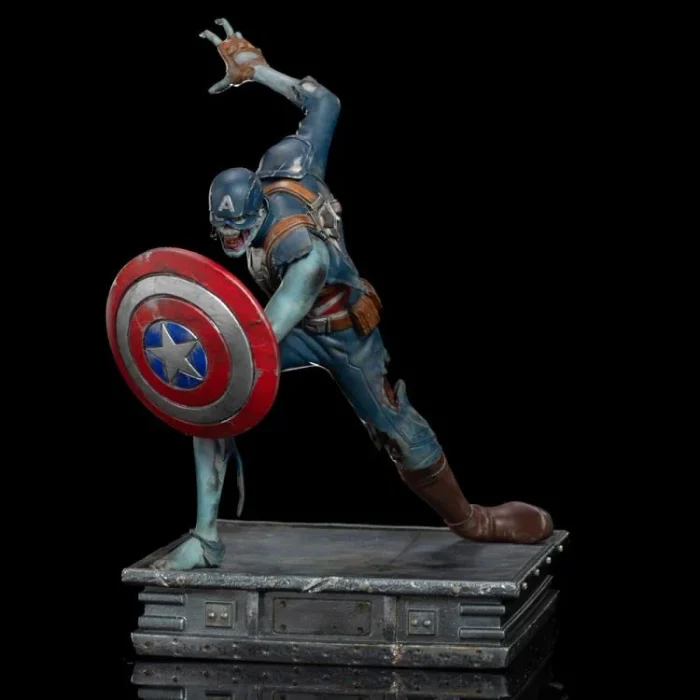 What If Zombie Captain America 1/10 Art Scale - Imagen 3