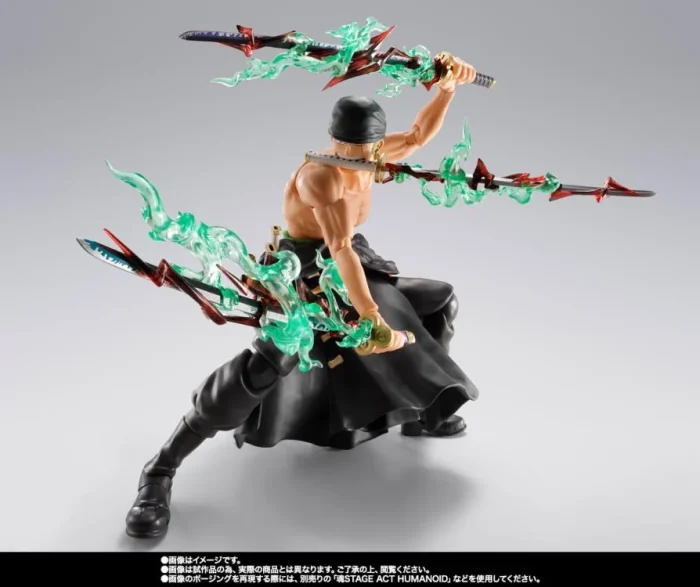 One Piece SH Figuarts Roronoa Zoro The King of Hell - Imagen 7
