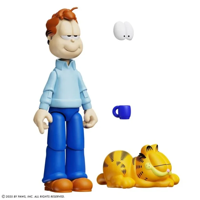 Garfield Jon Arbuckle Deluxe Ver - Imagen 4