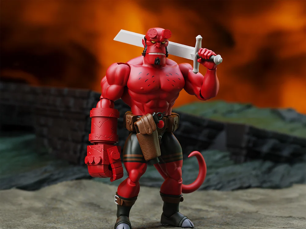 Hellboy Immortal Champions Hellboy Retro