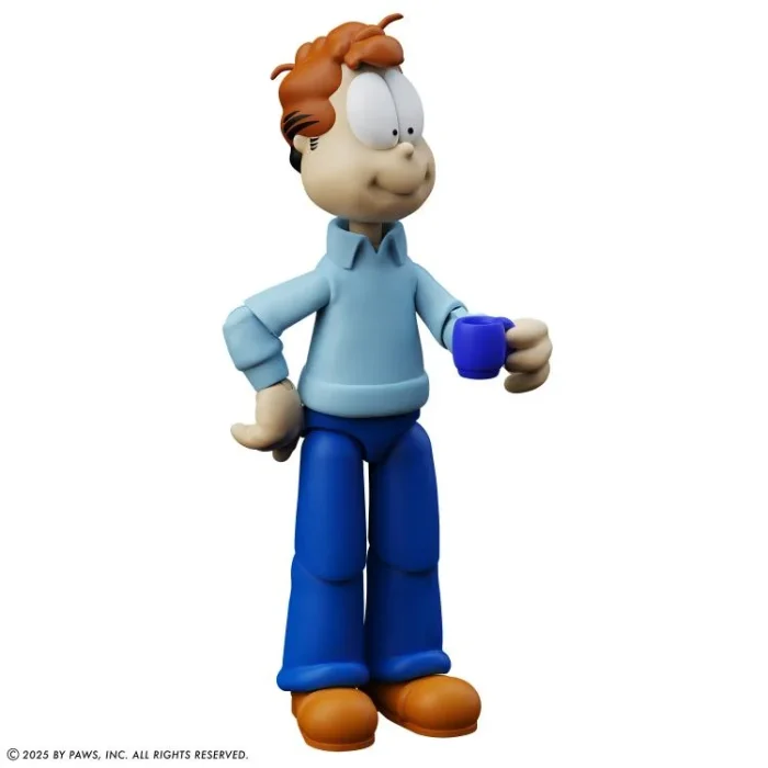Garfield Jon Arbuckle Deluxe Ver - Imagen 3