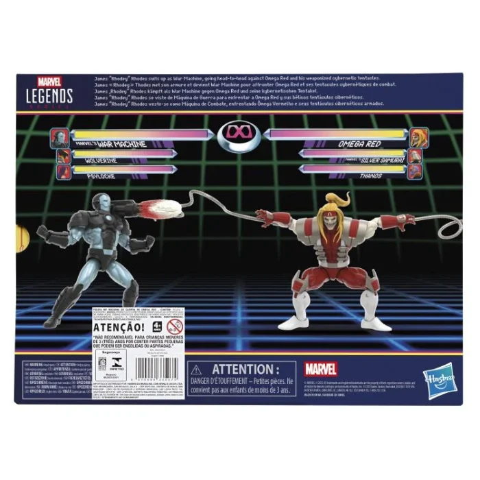 Marvel Legends Gamerverse War Machine vs Omega Red Action Figure Two Pack - Imagen 15