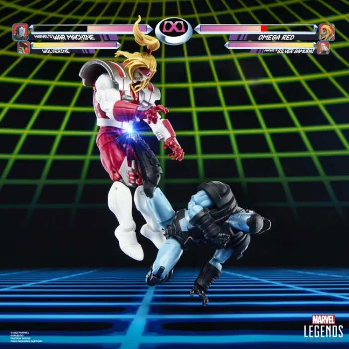 Marvel Legends Gamerverse War Machine vs Omega Red Action Figure Two Pack - Imagen 5