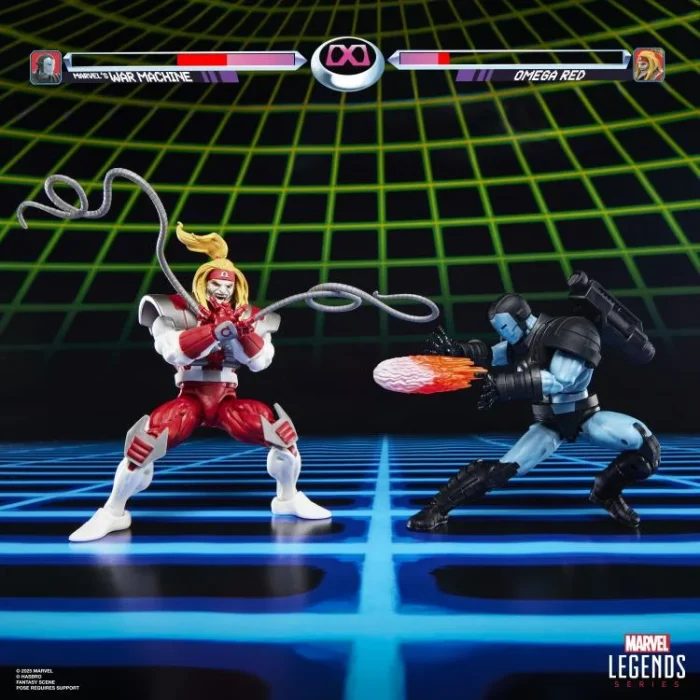 Marvel Legends Gamerverse War Machine vs Omega Red Action Figure Two Pack - Imagen 6