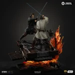 Anakin vs Obi Wan Revenge of the Sith 20th Years Anniversary Star Wars Art Scale 1/10 - Imagen 2