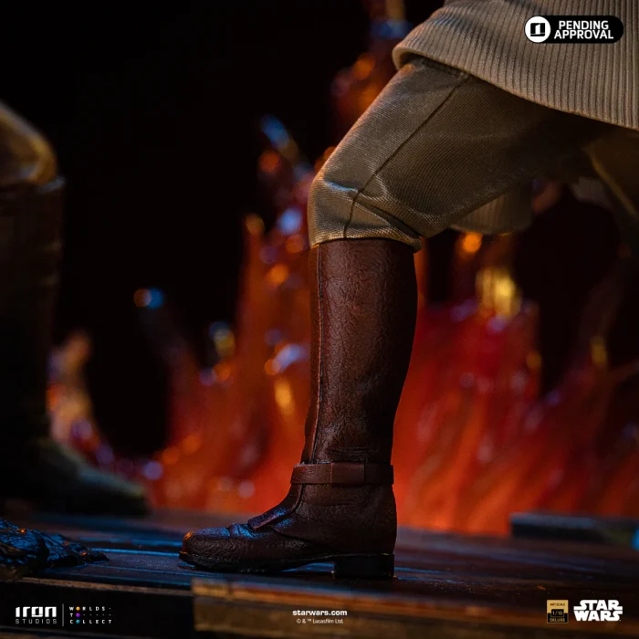 Anakin vs Obi Wan Revenge of the Sith 20th Years Anniversary Star Wars Art Scale 1/10 - Imagen 14