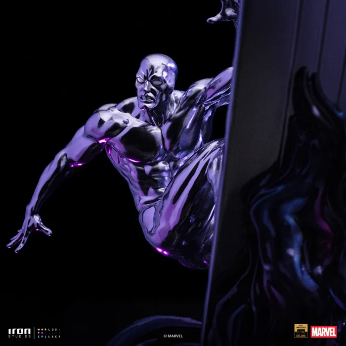 The Infinity Gauntlet Battle Diorama Series Silver Surfer 1/10 Art Scale - Imagen 10