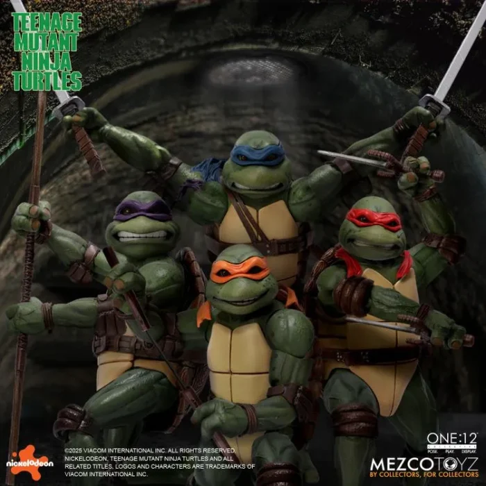 Teenage Mutant Ninja Turtles 1990 One12 Collective Boxed Set - Imagen 8