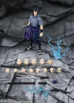 Naruto Shippuden SH Figuarts Sasuke Uchiha Solitary Shinobi - Imagen 10