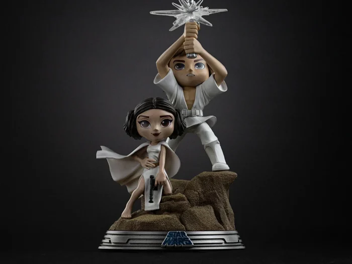 Star Wars A New Hope MiniCo Luke and Leia