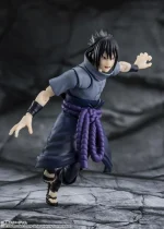 Naruto Shippuden SH Figuarts Sasuke Uchiha Solitary Shinobi - Imagen 5