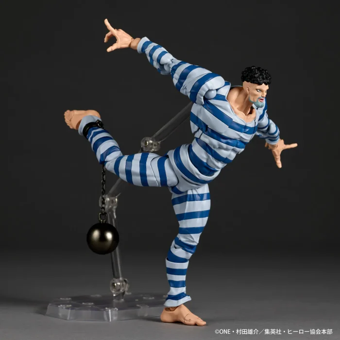 Kaiyodo Revoltech Amazing Yamaguchi One Punch Man Sexy Prisoner - Imagen 14