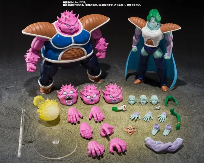 Dragon Ball Z SH Figuarts Dodoria and Zarbon The Father of Goku - Imagen 8