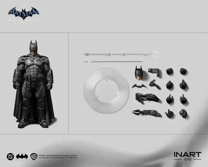 Inart 1/12 Batman Arkham Origins Batman - Imagen 19