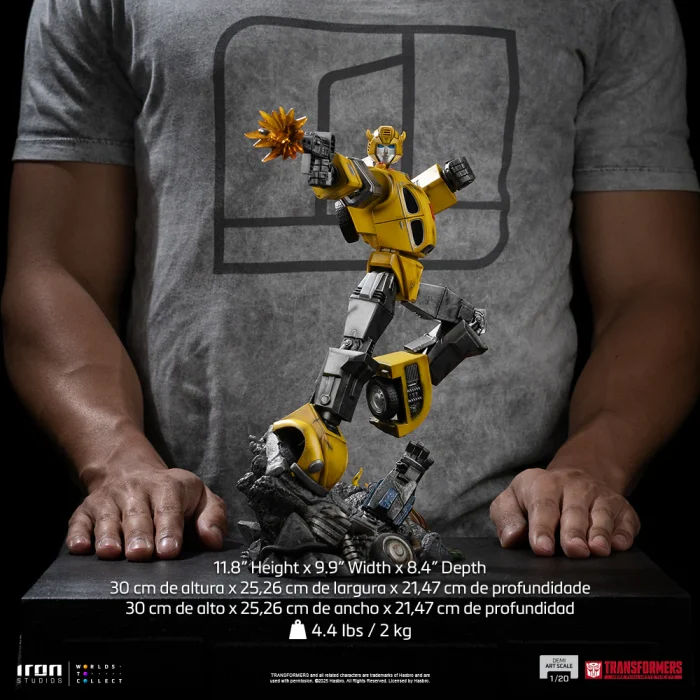 Transformers Bumblebee 1/20 Demi Art Scale - Imagen 14
