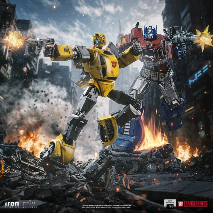 Transformers Bumblebee 1/20 Demi Art Scale - Imagen 13
