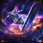 The Infinity Gauntlet Battle Diorama Series Silver Surfer 1/10 Art Scale