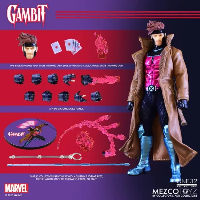 Marvel One12 Collective Gambit - Imagen 12