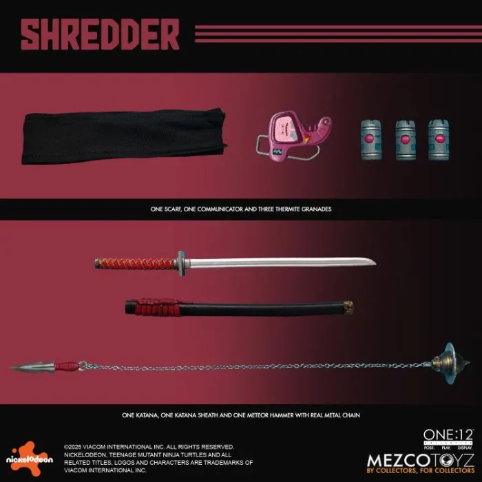 Teenage Mutant Ninja Turtles One12 Collective Shredder - Imagen 12