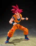 Dragon Ball Super SH Figuarts Super Saiyan God Goku God Aura - Imagen 2