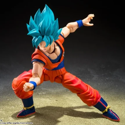 Dragon Ball Super SH Figuarts Super Saiyan God Super Saiyan Goku Blue Power Transcending Limits