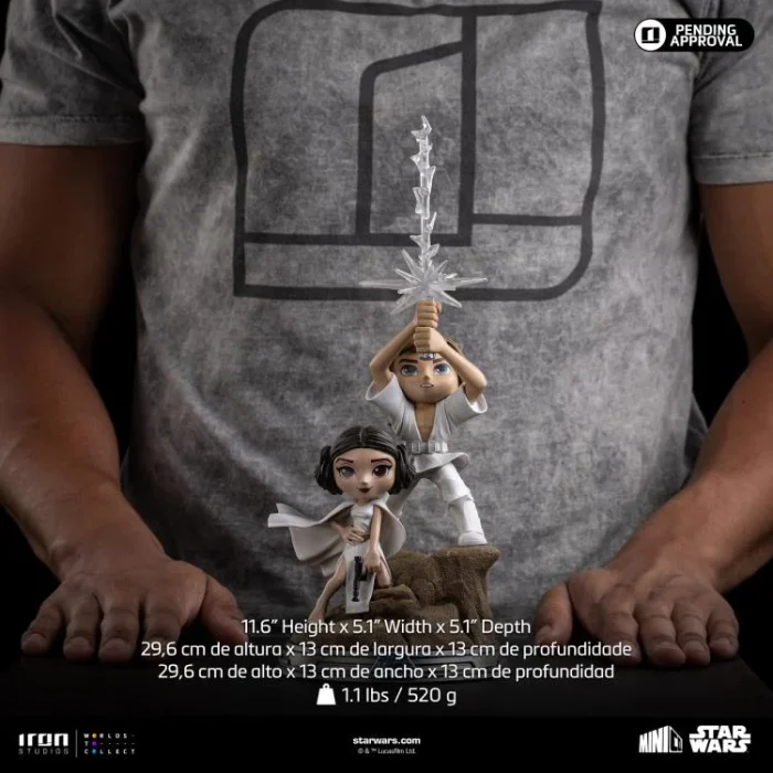 Star Wars A New Hope MiniCo Luke and Leia - Imagen 7