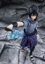 Naruto Shippuden SH Figuarts Sasuke Uchiha Solitary Shinobi - Imagen 6