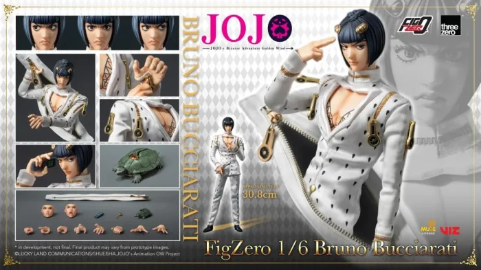 JoJos Bizarre Adventure Golden Wind FigZero Bruno Bucciarati 1/6 - Imagen 19