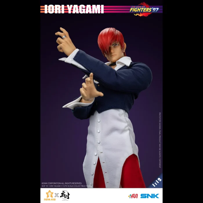 The King of Fighters 97 Iori Yagami 1/12 Scale - Imagen 8