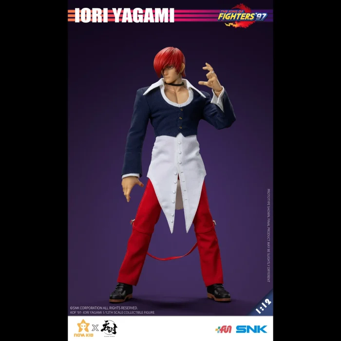The King of Fighters 97 Iori Yagami 1/12 Scale - Imagen 4